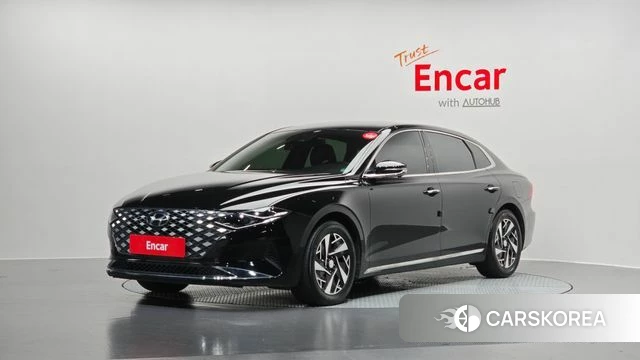 Hyundai The New Grandeur IG Hybrid 2022 Черный из Кореи