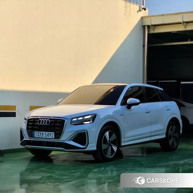 Audi Q2 2023 Белый из Кореи