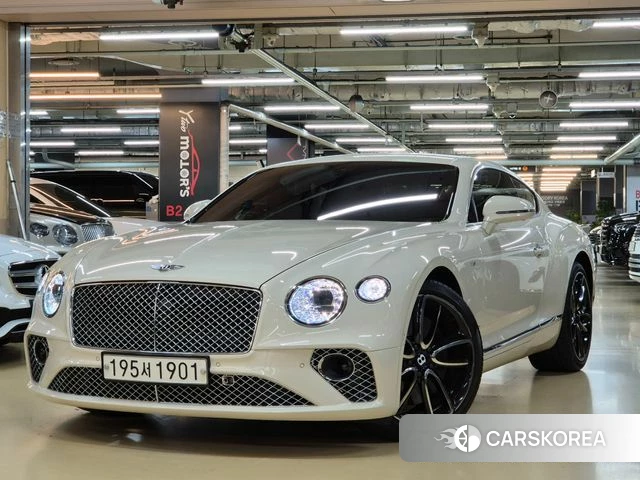 Bentley Continental GT 3rd Generation 2022 Жемчужный цвет из Кореи