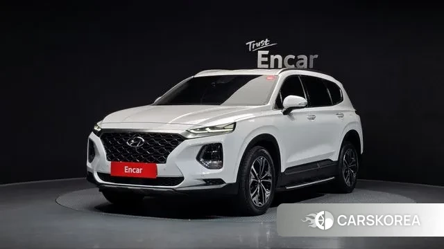 Hyundai Santa Fe TM 2019 Белый из Кореи