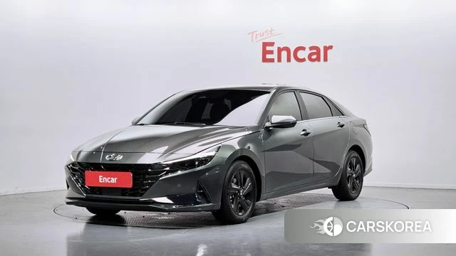 Hyundai Avante (CN7) 2021 Серый из Кореи