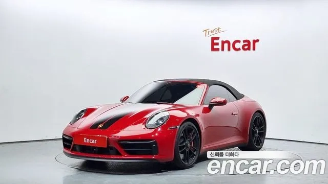 Porsche 911(992) 2022 Красный из Кореи