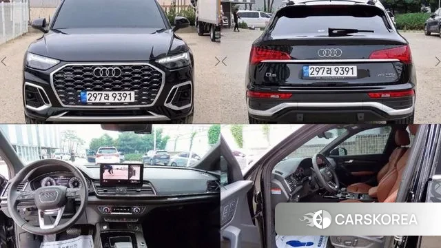 Audi Q5 (FY) 2023 Черный из Кореи