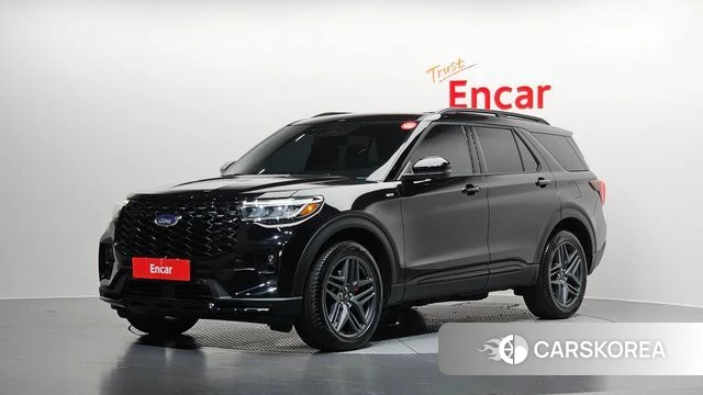 Ford Explorer 6th Generation 2024 Черный из Кореи