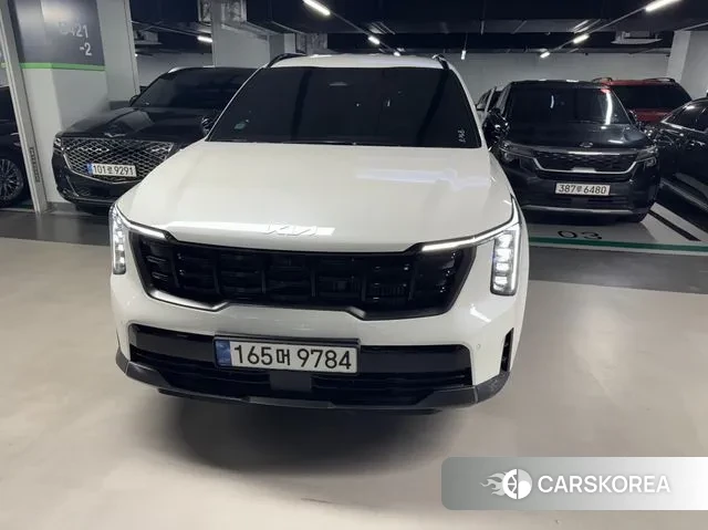 Kia The New Sorento 4th Generation 2023 Белый из Кореи