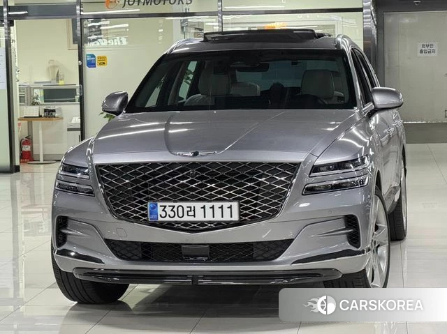 Genesis GV80 2023 Серебристо-серый из Кореи