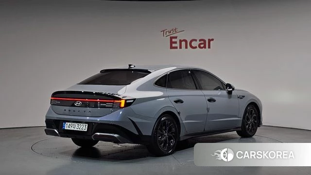 Hyundai Sonata D Edge (DN8) 2023 Синий из Кореи