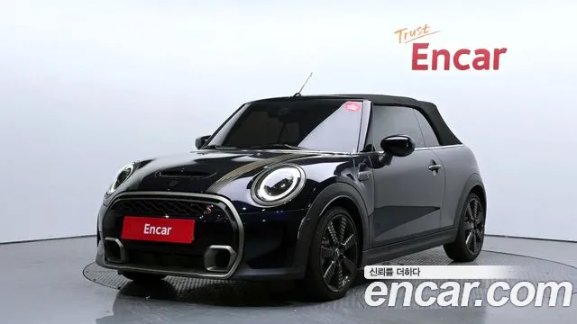 Mini Cooper S Convertible 2024 Черный из Кореи