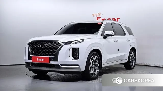 Hyundai Palisade 2021 Белый из Кореи