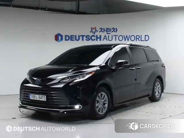 Toyota Sienna 4th Generation 2024 Черный из Кореи