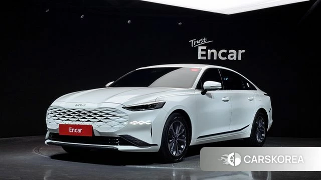 Kia K8 Hybrid 2023 Белый из Кореи