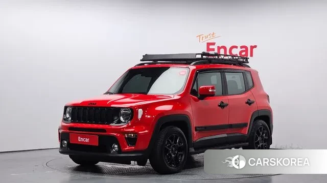 Jeep Renegade 2019 Красный из Кореи
