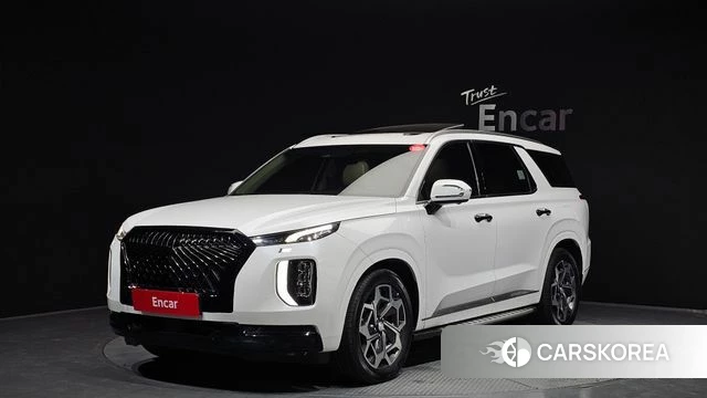 Hyundai Palisade 2022 Белый из Кореи