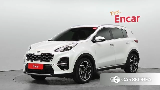 Kia Sportage The Bold 2021 Белый из Кореи