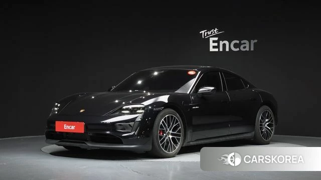 Porsche Taycan 2021 Черный из Кореи