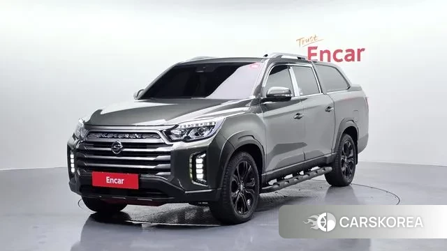 Ssangyong The New Rexton Sports Cannes 2022 Темно-зеленый из Кореи