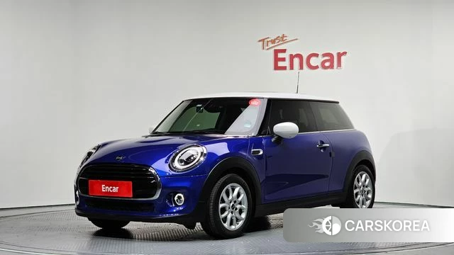 Mini Cooper 2020 Синий из Кореи
