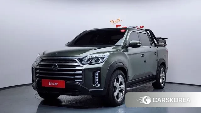 Ssangyong The New Rexton Sport 2021 Зеленый из Кореи