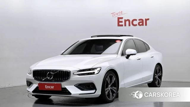 Volvo S60 3rd generation 2019 Белый из Кореи