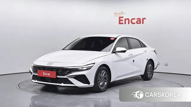 Hyundai The New Avante (CN7) 2023 Белый из Кореи