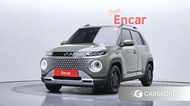 Hyundai Casper 2023 Темно-зеленый из Кореи