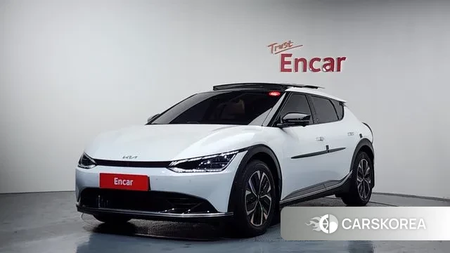 Kia EV6 2023 Белый из Кореи