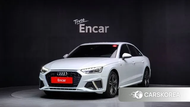 Audi A4 (B9) 2021 Белый из Кореи