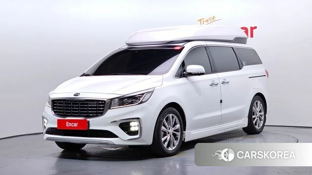 Kia The New Carnival 2019 Белый из Кореи