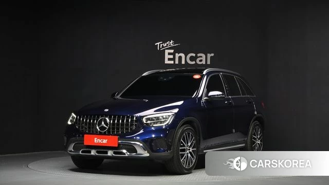 Mercedes-Benz GLC-Class X253 2021 Синий из Кореи