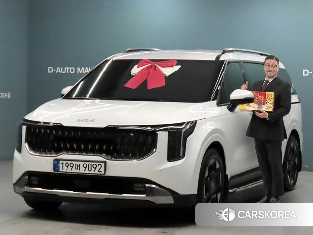 Kia The New Carnival 4th Generation 2025 Белый из Кореи