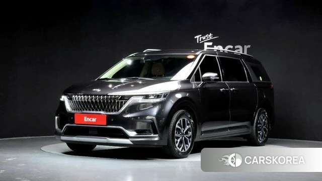 Kia Carnival 4th generation 2020 Серый из Кореи