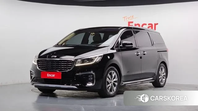 Kia The New Carnival 2019 Черный из Кореи