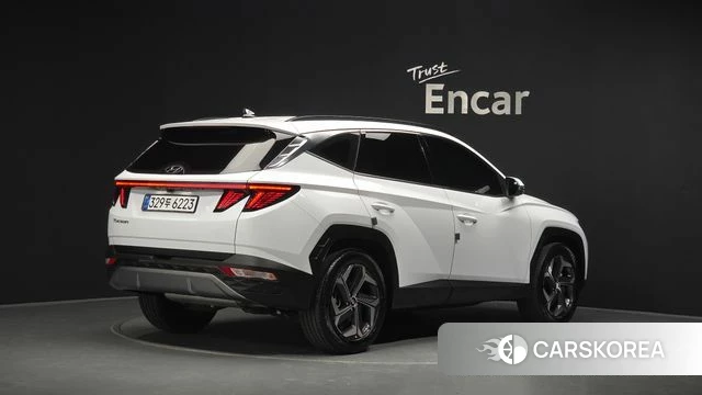 Hyundai Tucson (NX4) 2023 Белый из Кореи