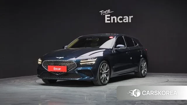 Genesis The New G70 Shooting Brake 2022 Синий из Кореи