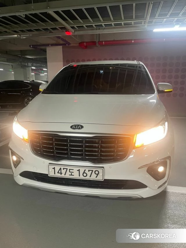 Kia The New Carnival 2020 Белый из Кореи