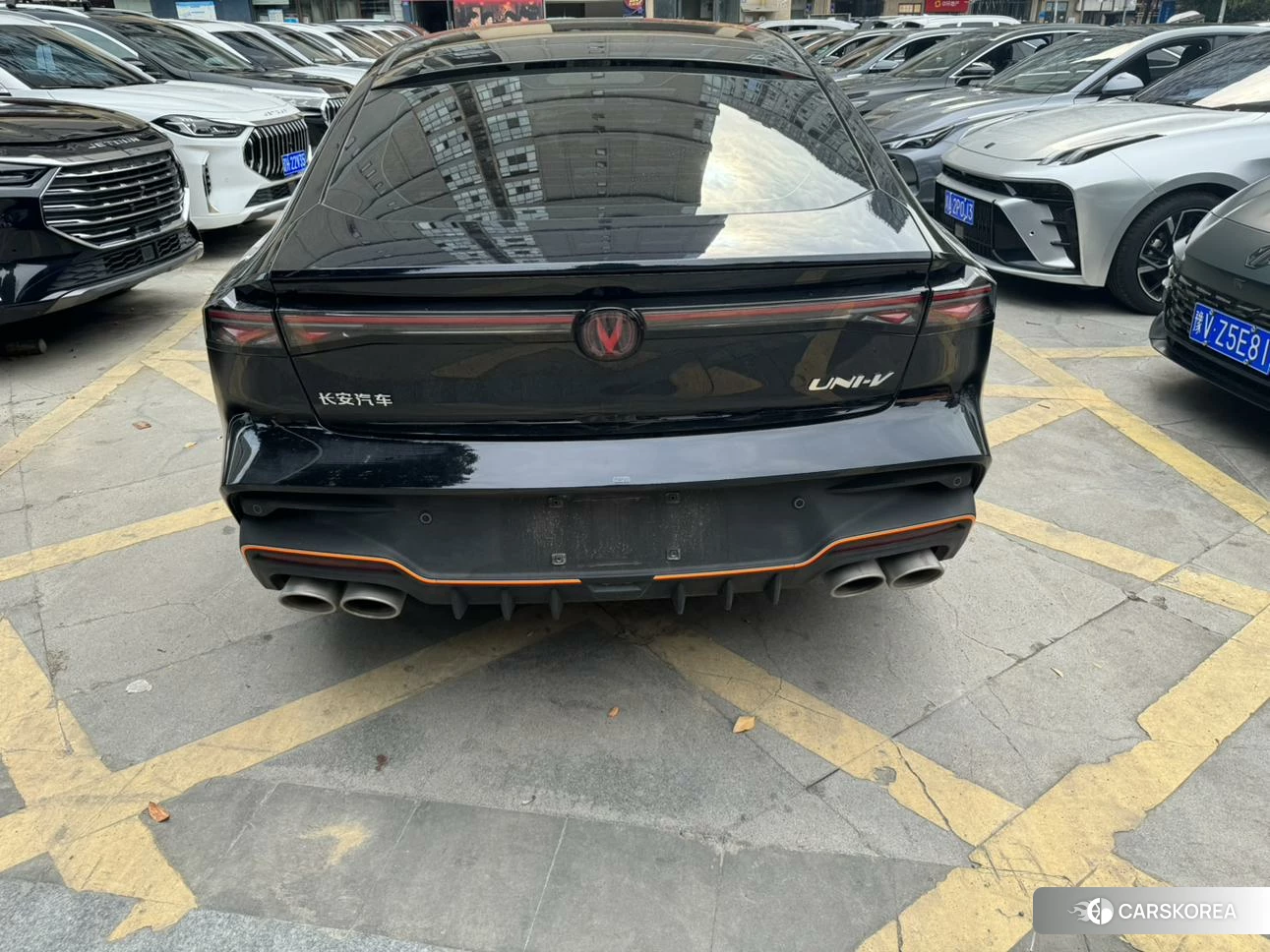 Chang'an UNI-V 2025 Черный из Китая