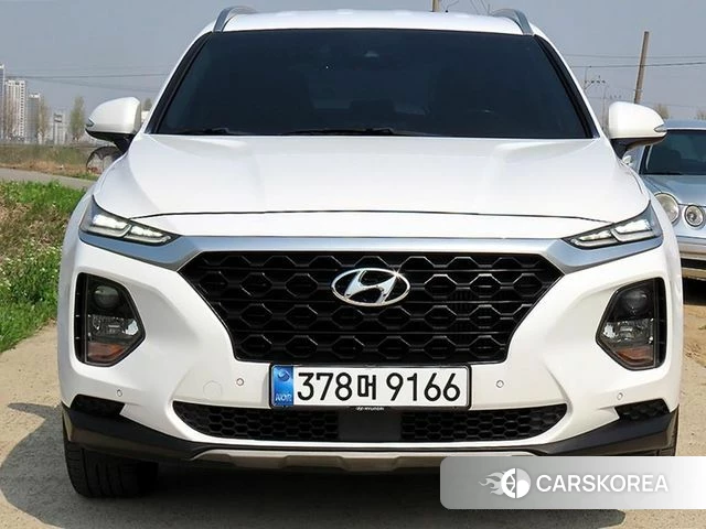 Hyundai Santa Fe TM 2018 Белый из Кореи