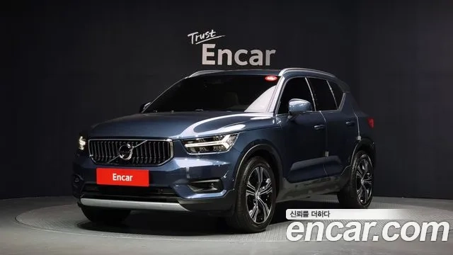 Volvo XC40 2019 Синий из Кореи