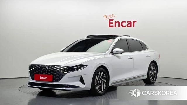 Hyundai The New Grandeur IG Hybrid 2022 Белый из Кореи