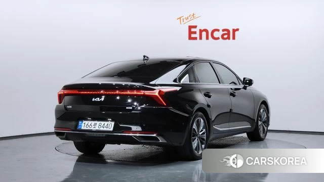 Kia K8 Hybrid 2022 Черный из Кореи