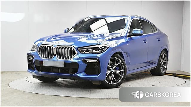 BMW X6 (G06) 2020 Синий из Кореи