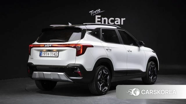 Kia The New Seltos 2024 Белый из Кореи