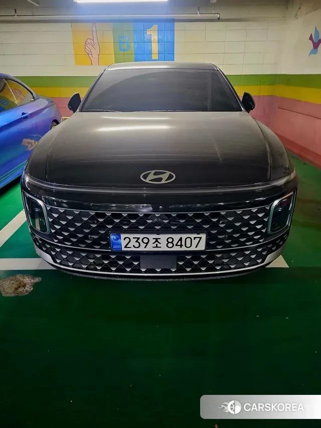 Hyundai Grandeur (GN7) 2024 Черный из Кореи