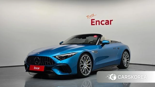 Mercedes-Benz SL-Class R232 2023 Синий из Кореи
