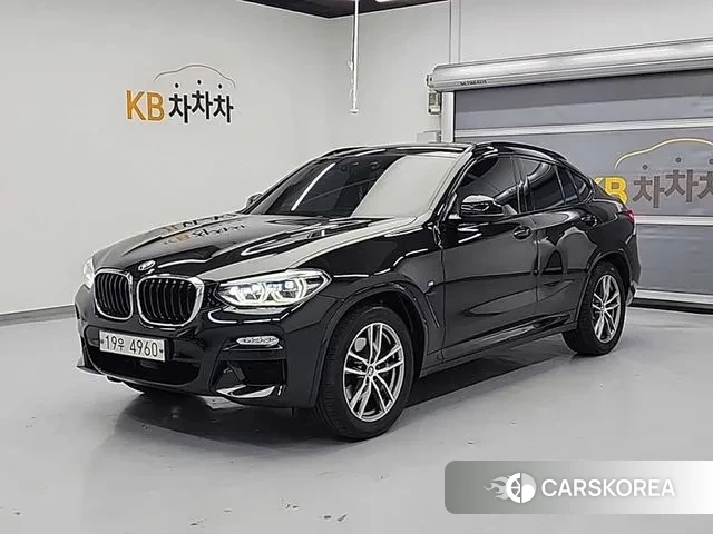 BMW X4 (G02) 2018 Черный из Кореи