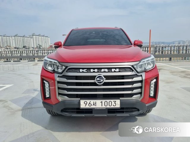 Ssangyong The New Rexton Sports Cannes 2021 Красный из Кореи