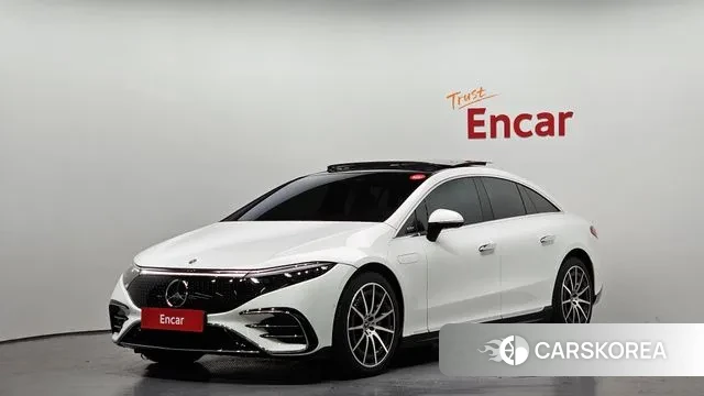 Mercedes-Benz EQS V297 2022 Белый из Кореи