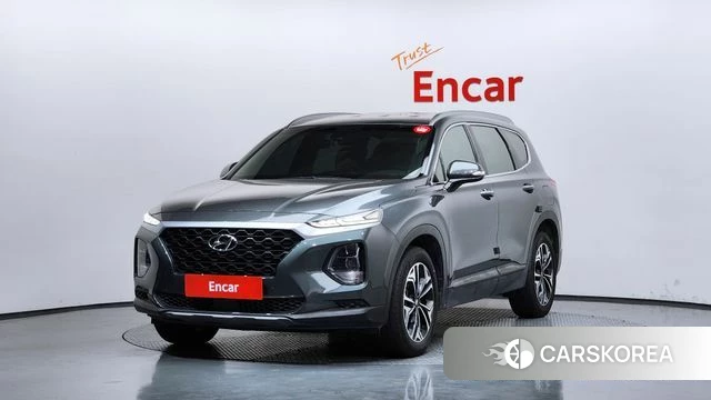 Hyundai Santa Fe TM 2018 Серый из Кореи