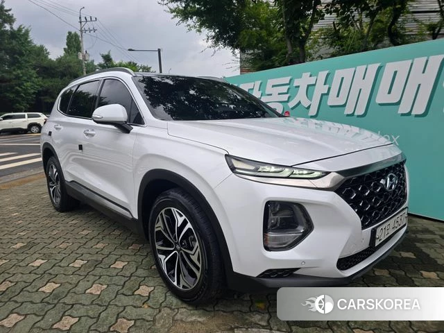 Hyundai Santa Fe TM 2018 Белый из Кореи