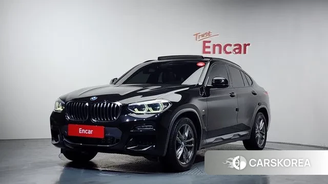 BMW X4 (G02) 2019 Черный из Кореи
